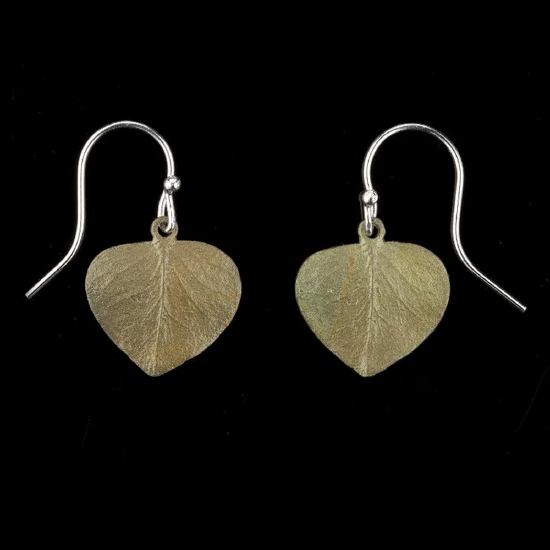 wedding sets with rings -antique earrings for women -Eucalyptus Earrings - Leaf Wire Drop