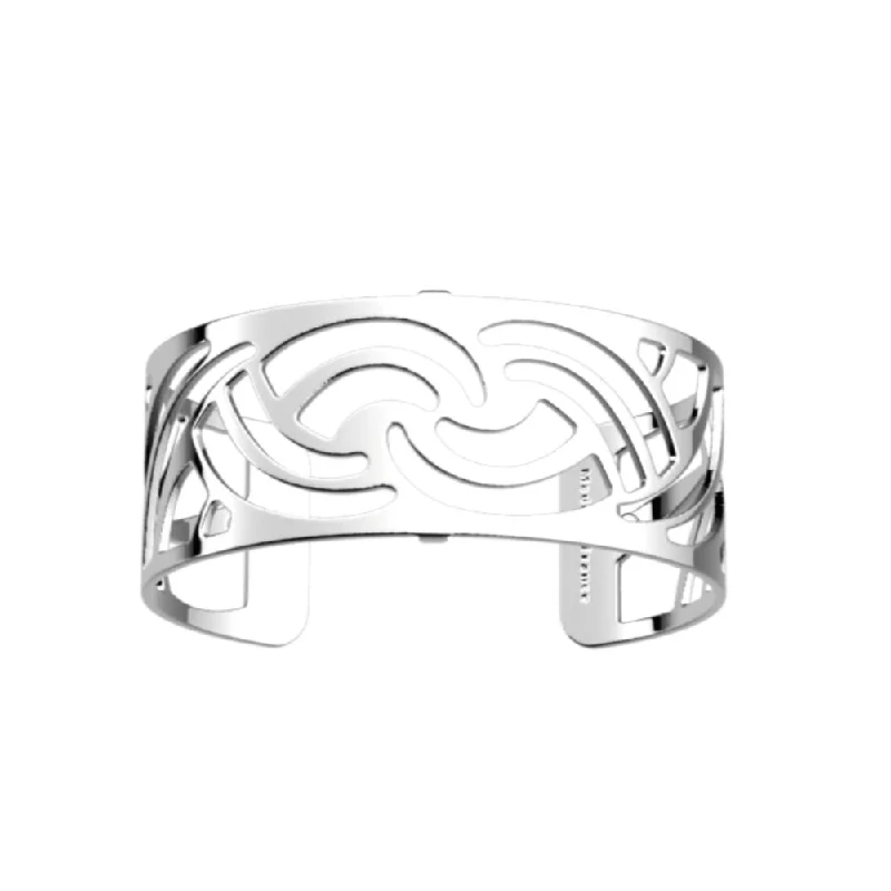 wedding bracelets for women -Nouage 25mm Cuff in Silver