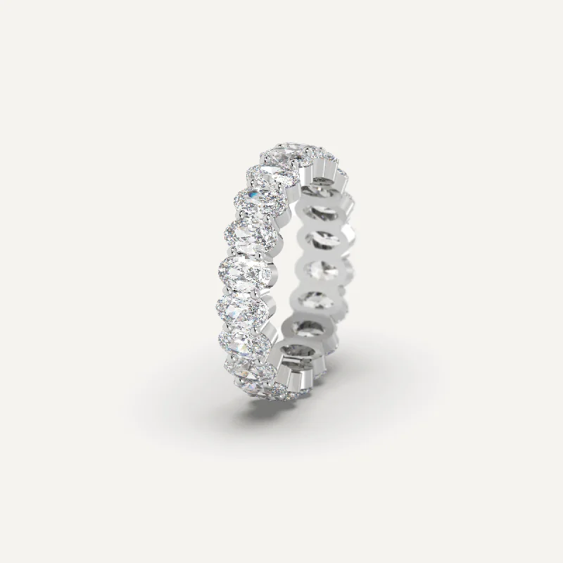 Oval Diamond Full Eternity Ring