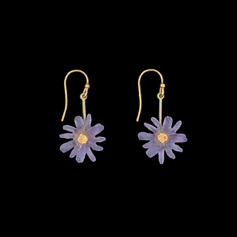 wedding rings for women -stud earrings for women -Aster Earrings - Single Drop