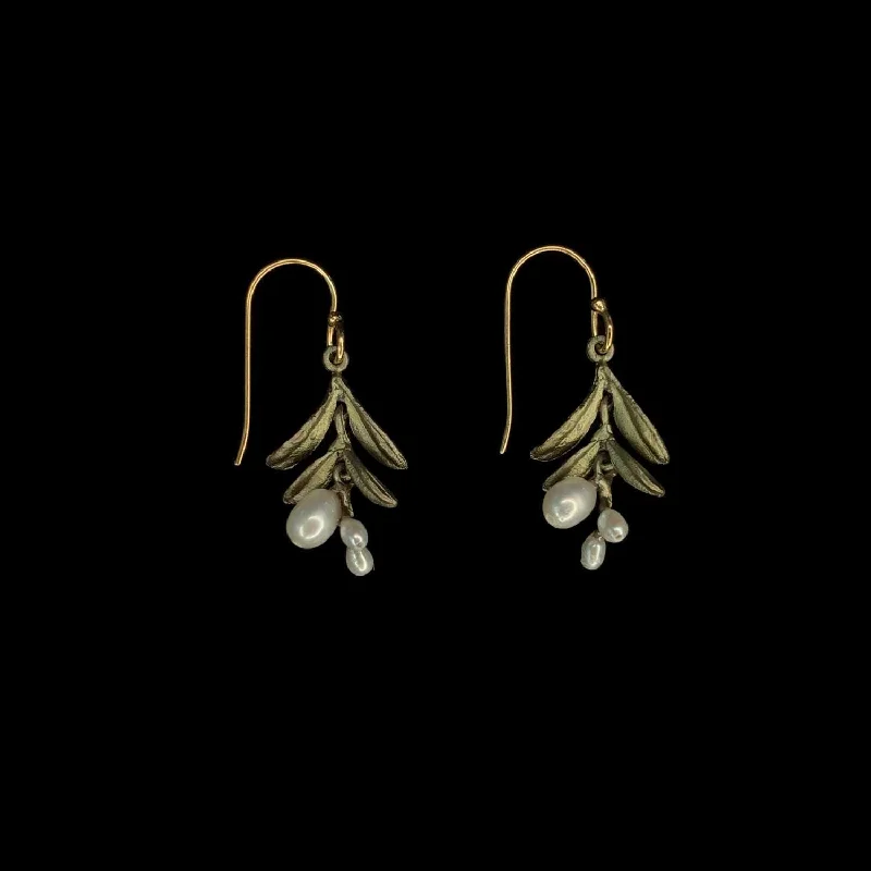 luxury rings for women -trendy earrings for women -Jasmine Vine Earrings - Dainty Wire