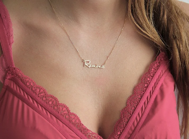 sapphire necklaces for women -Personalized Name Necklaces, Custom Necklace