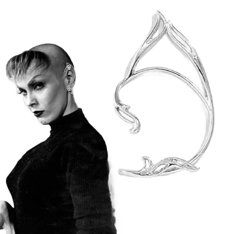 simple silver bracelets -Vampira- the Bat Wing Ear Cuffs 2 Colors