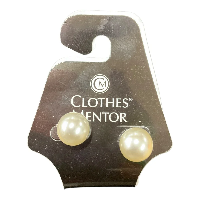 fashion wedding rings -elegant pearl drop earrings -Earrings Stud By Clothes Mentor