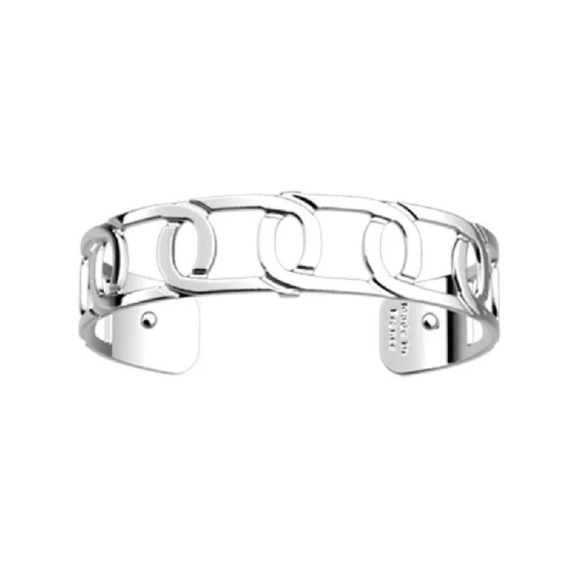 designer bangles for women -Maillon 14mm Cuff in Silver