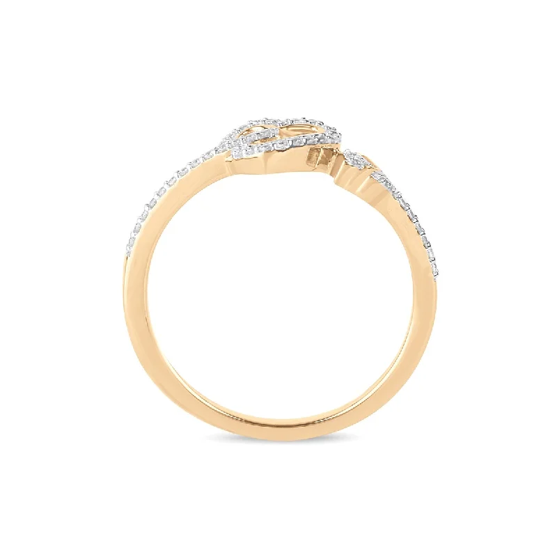 1/8ct TDW Diamond Heart Ring in 10k Gold