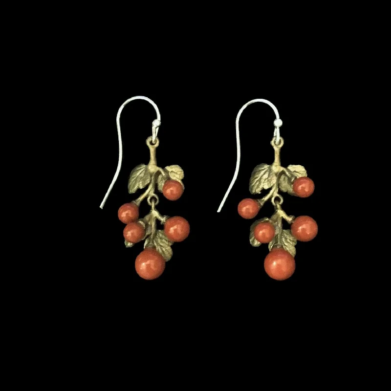 vintage rings for women -drop earrings for women -Gooseberry Earrings - Long Wire