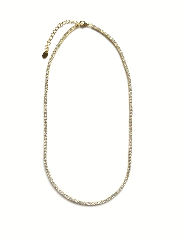 minimalist necklaces for women -Juliet Tennis Necklace