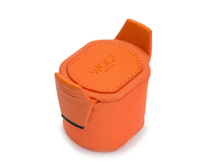 leather bracelets for women -Wolf Cub Small Cuff Orange