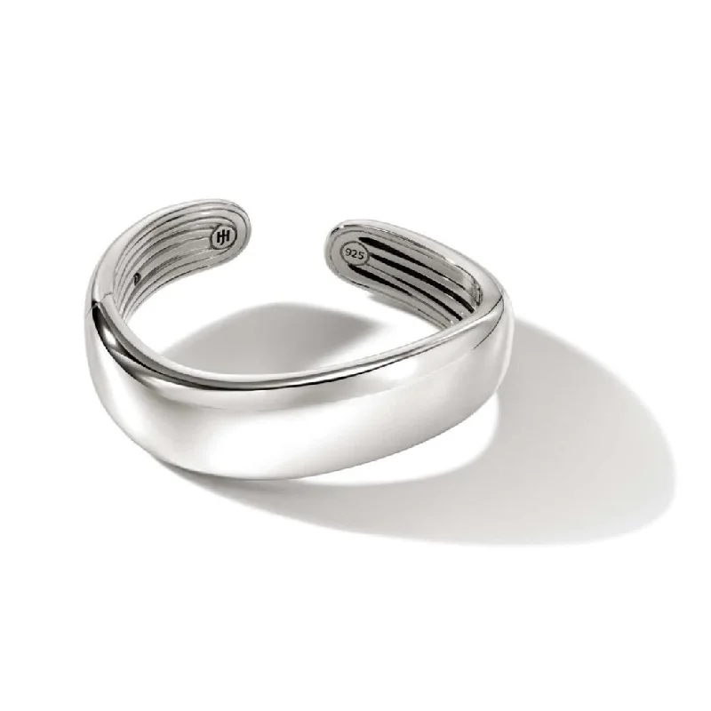 tennis bracelets for women -Surf Sterling Silver Kick Cuff by John Hardy