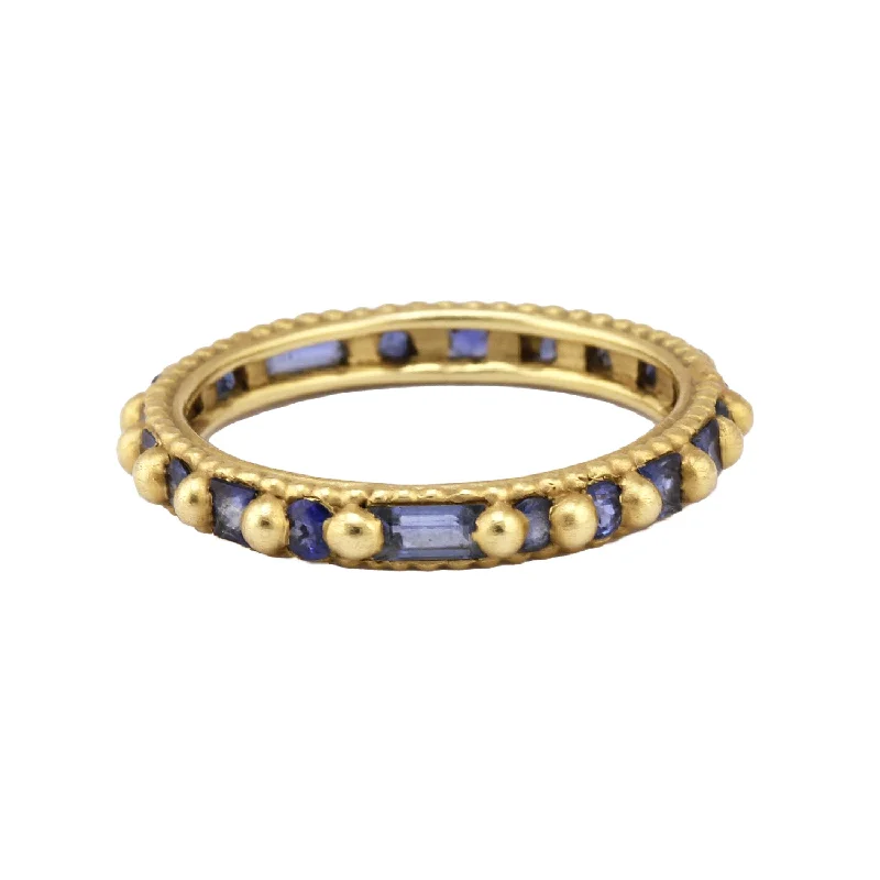 Ramona Ring - Blue Mixed Cut