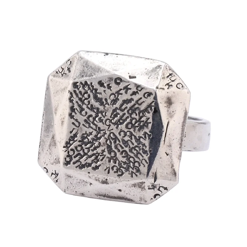 Square Cocktail Ring